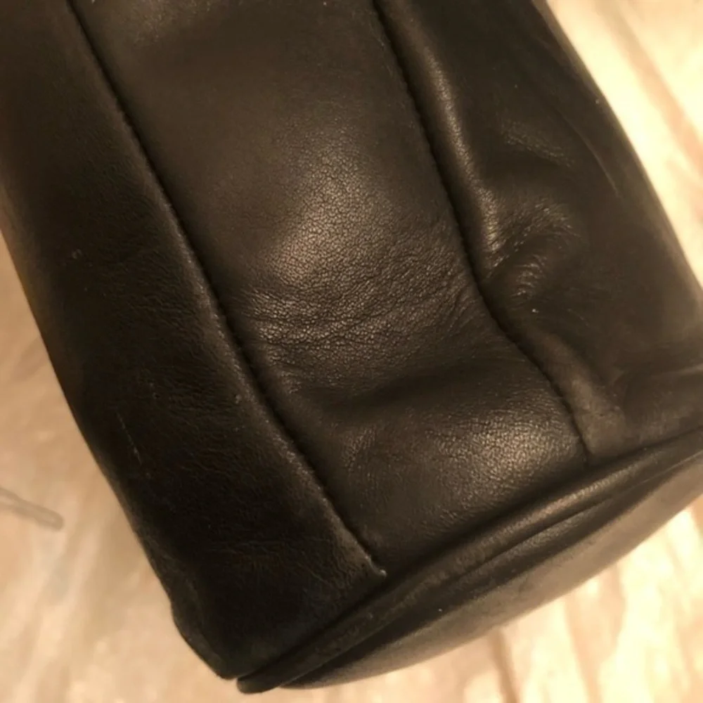 Coach black leather boulevard bag 4128 vintage bucket bag very rare - Picture 10 of 14